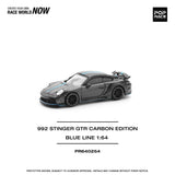 1:64 Porsche 991 (992) Stinger GTR Carbon Edition -- Blue Line -- Pop Race
