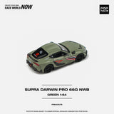 1:64 Toyota Supra GR A90 -- Darwin Pro 66G NWB in Army Green -- Pop Race