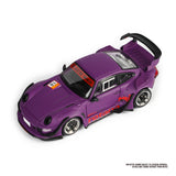 (Pre-Order) 1:64 RWB 993 Rotana -- #18 Purple -- Model-Model