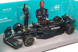 1:24 2023 Lewis Hamilton -- #44 W14E Mercedes-AMG Petronas -- Bburago F1