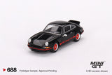 1:64 Porsche 911 Carrera RS 2.7 -- Black / Red -- Mini GT