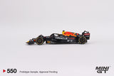 1:64 2022 Max Verstappen -- Monaco GP -- Red Bull RB18 -- Mini GT MGT00550