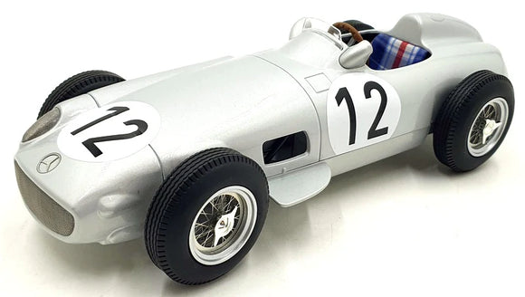 1:18 1955 Stirling Moss -- British GP Winner -- #12 Mercedes-Benz W196 -- Werk83