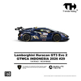 (Pre-Order) 1:64 2026 GTWCA Indonesia -- #29 Lamborghini Huracan GT3 EVO2 -- Trends Hobby