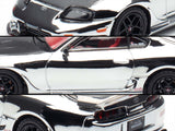 1:64 Toyota Supra (A80) TOP SECRET -- Chrome Silver -- INNO64 Tokyo Expo 2026