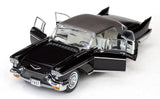 1:18 1957 Cadillac Eldorado Brougham -- Ebony Black -- Sunstar
