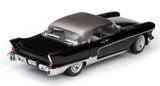 1:18 1957 Cadillac Eldorado Brougham -- Ebony Black -- Sunstar