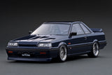 (Pre-Order) 1:18 Nissan Skyline GTS-R (R31) -- Blue Black -- Ignition Model IG4008