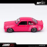 1:64 Ford Escort Mk2 Pandem -- Pink "Emotion" Retro Havoc -- INNO64