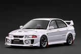 (Pre-Order) 1:18 Mitsubishi Lancer Evolution V (CP9A) -- White -- Ignition Model IG4017