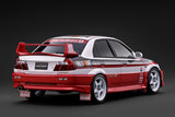 (Pre-Order) 1:18 Mitsubishi Lancer Evolution V (CP9A) -- White/Red -- Ignition Model IG4021