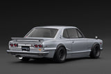 (Pre-Order) 1:18 Nissan Skyline 2000 GT-R (KPGC10) -- Silver -- Ignition Model IG4031
