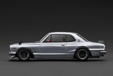 (Pre-Order) 1:18 Nissan Skyline 2000 GT-R (KPGC10) -- Silver -- Ignition Model IG4031