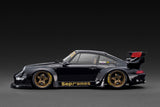 (Pre-Order) 1:18 RWB 993 (Porsche 911) -- "Sopranos" Black -- Ignition Model IG4037