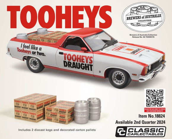 (Pre-Order) 1:18 Ford XC Utility -- Tooheys Beer -- Classic Carlectables