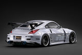 (Pre-Order) 1:18 Nissan Fairlady Z (Z33) 350Z TOP SECRET -- Silver -- Ignition Model IG4047