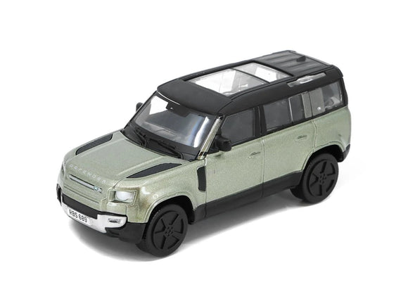1:43 Land Rover Defender 2020 -- Green Metallic -- Bburago