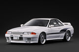 (Pre-Order) 1:18 Nissan Skyline R32 GTR S&S Limited Version -- White -- Ignition Model IG4077