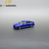 1:64 Audi RS7 Sportback -- Metallic Blue -- CM-Model