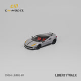 1:64 Ferrari 488 LBWK Liberty Walk -- Matte Grey -- CM-Model