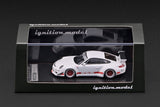 (Pre-Order) 1:64 RWB 997 GT3 (Porsche 911) -- White/Red -- Ignition Model IG4099