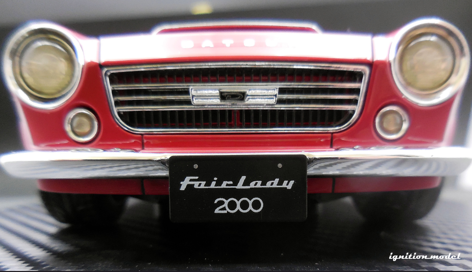 1:18 Datsun Fairlady 2000 (SR311) -- Burgundy Red -- Ignition Model IG