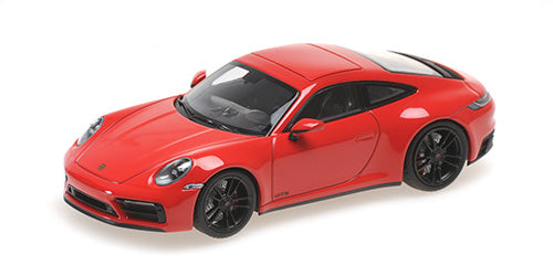 1:43 Porsche 911 (992) Carrera 4 GTS -- Red -- Minichamps
