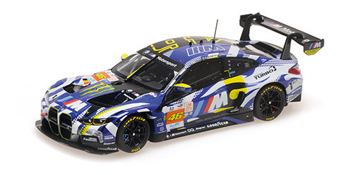 1:43 2024 Le Mans 24h -- #46 Valentino Rossi BMW M4 GT3 -- Minichamps