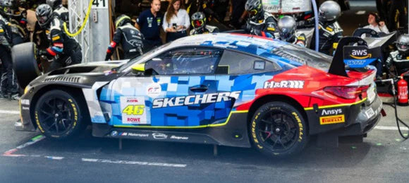 (Pre-Order) 1:18 2025 Spa 24 Hour -- #46 Valentino Rossi Team WRT BMW -- Spark