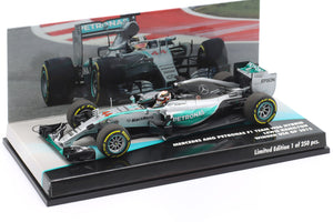 1:43 2015 Lewis Hamilton -- World Champion -- Mercedes W06 -- Minicham