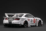 (Pre-Order) 1:18 Nissan S15 Silvia LB-Super Silhouette - #23 White -- Ignition Model IG4137