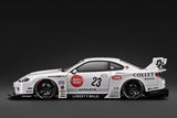 (Pre-Order) 1:18 Nissan S15 Silvia LB-Super Silhouette - #23 White -- Ignition Model IG4137