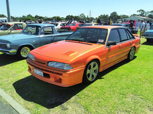 (Pre-Order) 1:24 Holden VL Commodore Custom -- Brite Orange -- DDA Collectibles