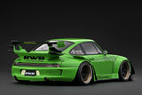 (Pre-Order) 1:18 RWB 993 (Porsche 911) -- "Sophie" Green -- Ignition Model IG4144