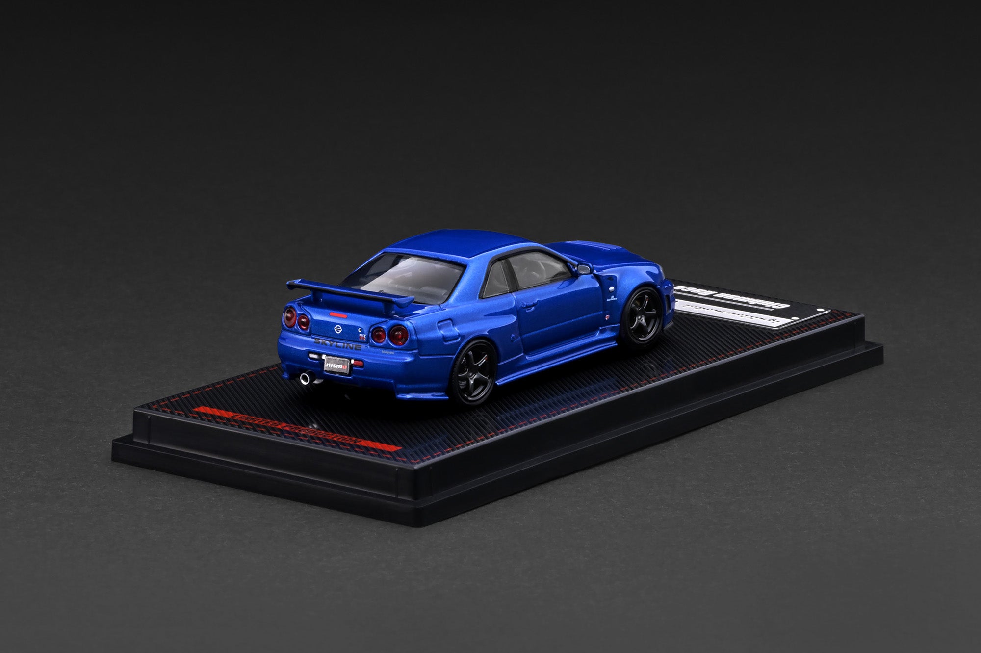 Pre-Order) 1:64 Nissan Skyline R34 GT-R NISMO -- Blue Metallic -- Ign