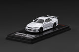 (Pre-Order) 1:64 Nissan Skyline R34 GT-R NISMO -- White Metallic -- Ignition Model IG4175