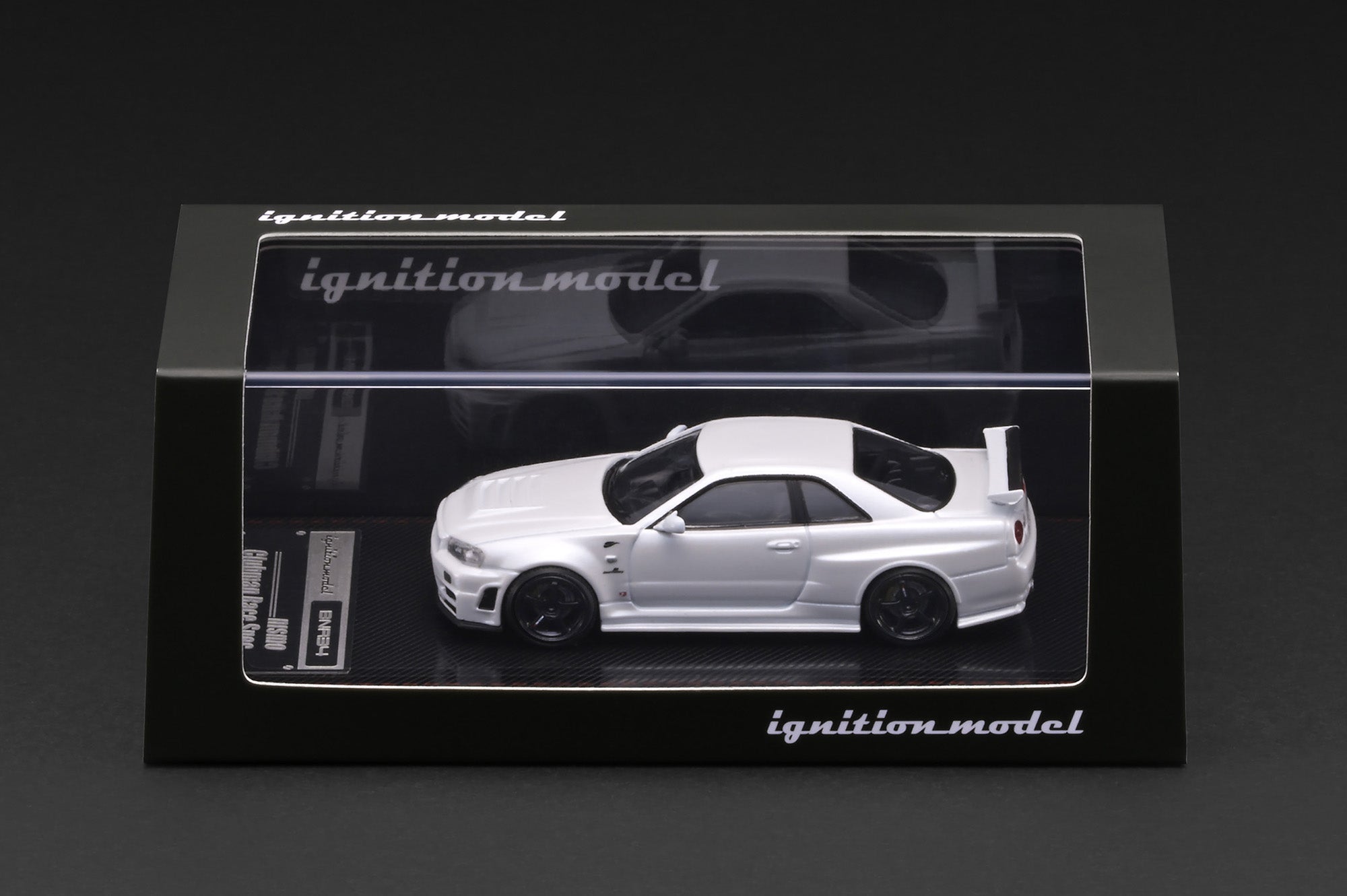 Pre-Order) 1:64 Nissan Skyline R34 GT-R NISMO -- White Metallic -- Ig