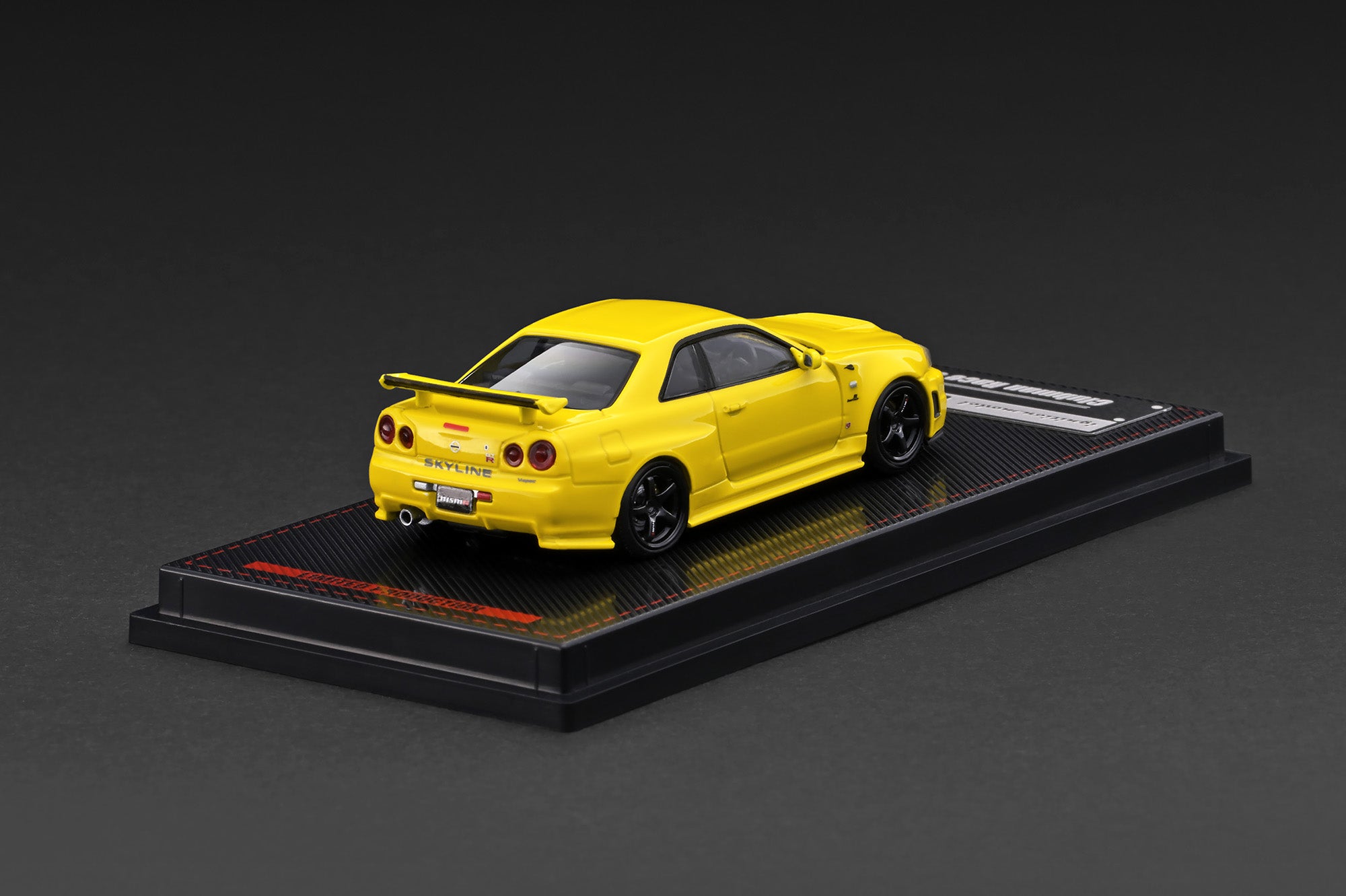 Pre-Order) 1:64 Nissan Skyline R34 GT-R NISMO -- Yellow Metallic -- I