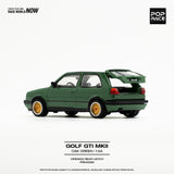 1:64 Volkswagen Golf GTI MK2 -- Oak Green -- Pop Race