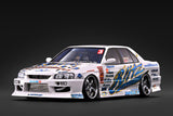 (Pre-Order) 1:18 Nissan R34 Skyline Sedan URAS -- 2004 D1 Spec Replica -- Ignition Model IG4195