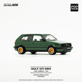 1:64 Volkswagen Golf GTI MK2 -- Oak Green -- Pop Race