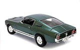 1:18 1967 Ford Mustang GTA Fastback -- Green -- Maisto