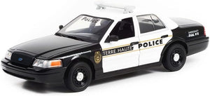 1:24 2011 Ford Crown Victoria "Terre Haute Indiana" Police Car -- Greenlight