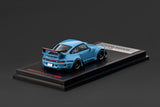 (Pre-Order) 1:64 RWB 993 (Porsche 911) -- "Rauh Passion" Light Blue -- Ignition Model IG4211