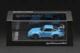 (Pre-Order) 1:64 RWB 993 (Porsche 911) -- "Rauh Passion" Light Blue -- Ignition Model IG4211