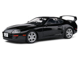 1:18 1993 Toyota Supra MK4 (A80) -- Black -- Solido