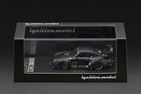 (Pre-Order) 1:64 RWB 993 (Porsche 911) -- "Oba Bone" Matte Black -- Ignition Model IG4212