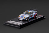 (Pre-Order) 1:64 RWB 993 (Porsche 911) -- Martini Silver -- Ignition Model IG4213