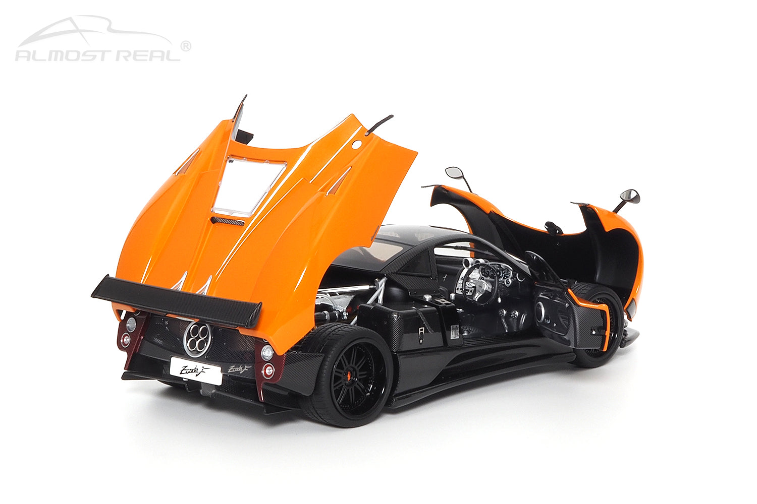 1:18 Pagani Zonda F 2005 -- Arancio St. Tropez (Orange) -- Almost Real