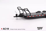 1:64 Car Hauler Trailer Type B -- Black -- Mini GT MGTAC19